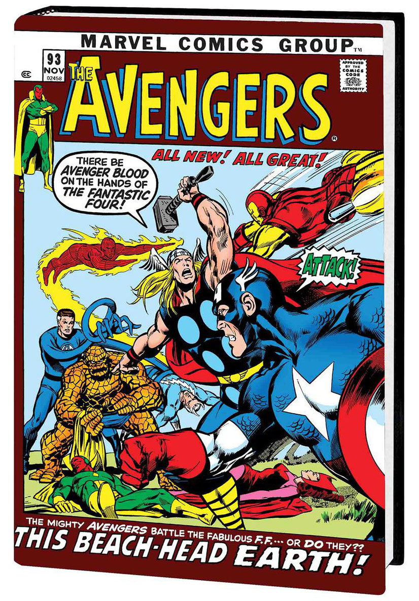 Avengers Omnibus 4, Neal Adams cover