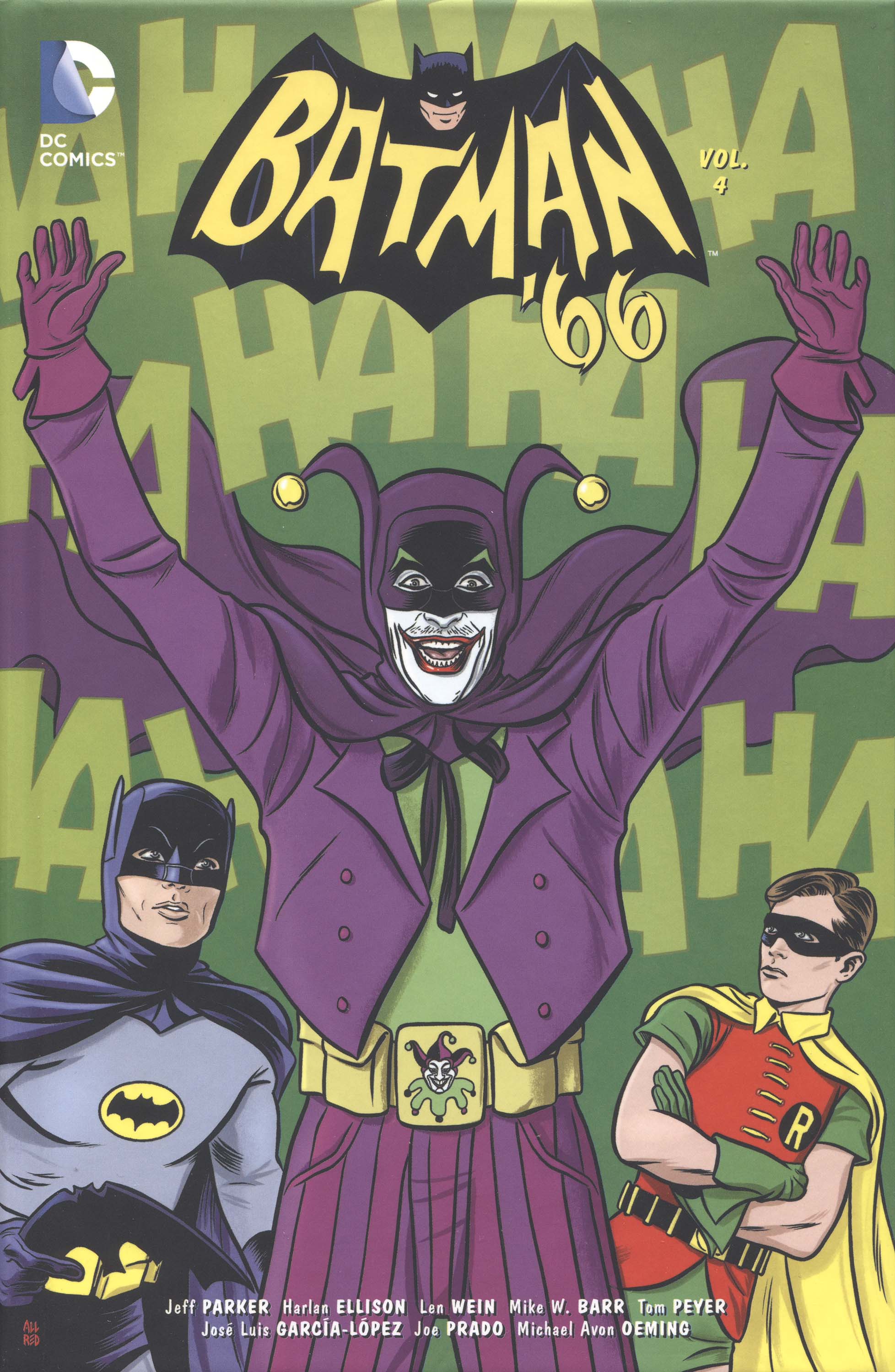 Batman '66 Vol. 4, cover, art by Mike Allred