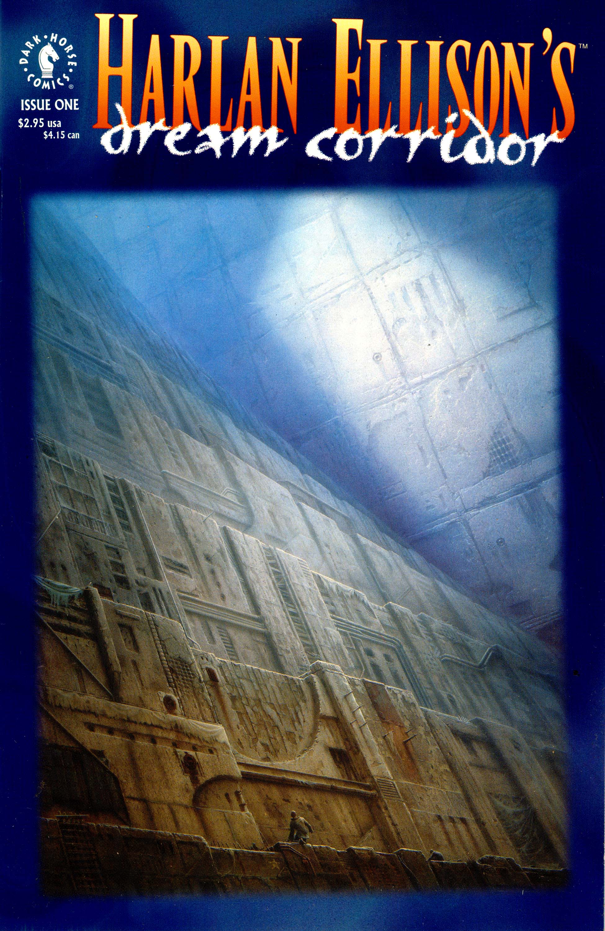Harlan Ellison's Dream Corridor #1, cover, art by Michael Whelan