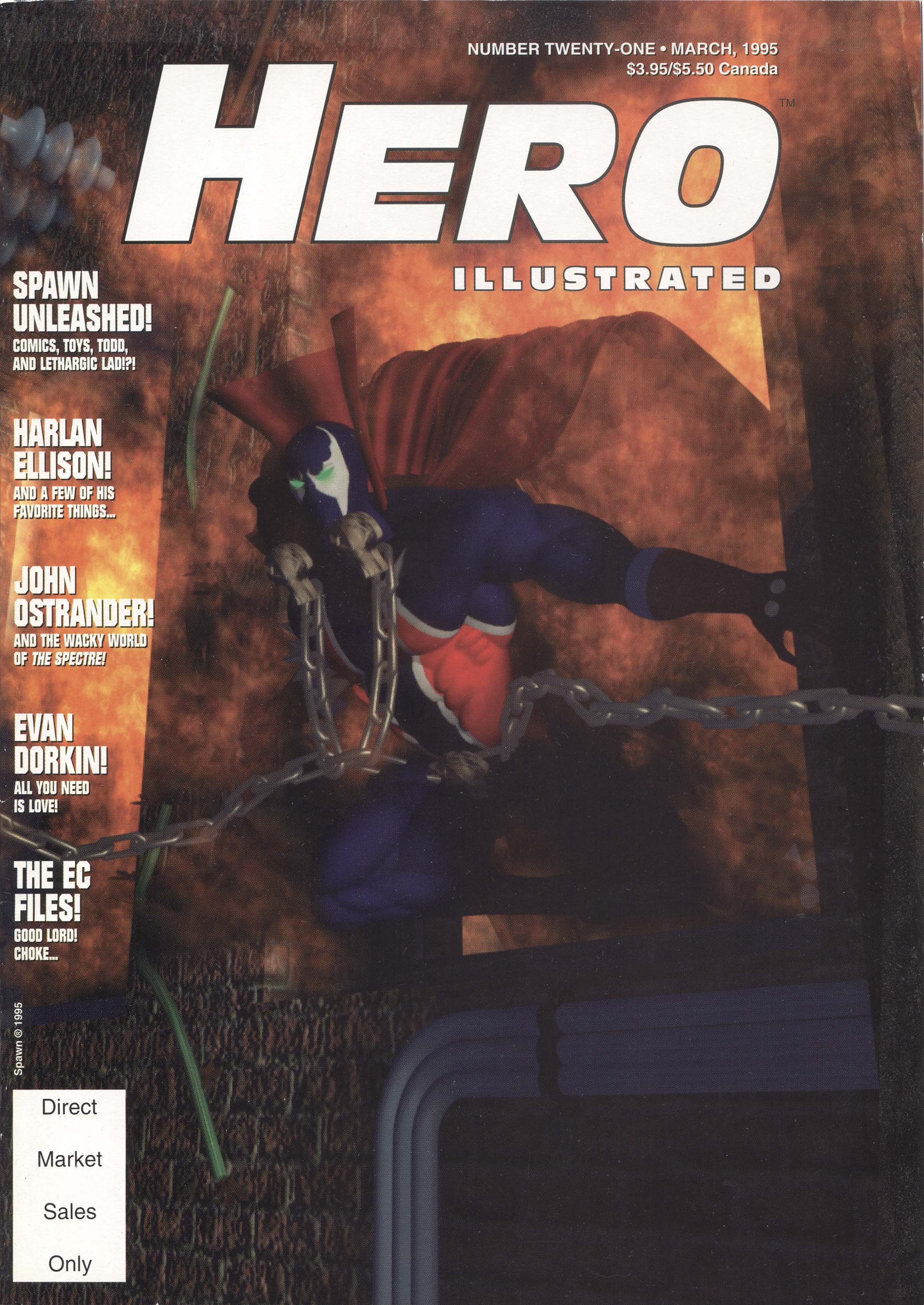 Hero Illustrated #21, cover