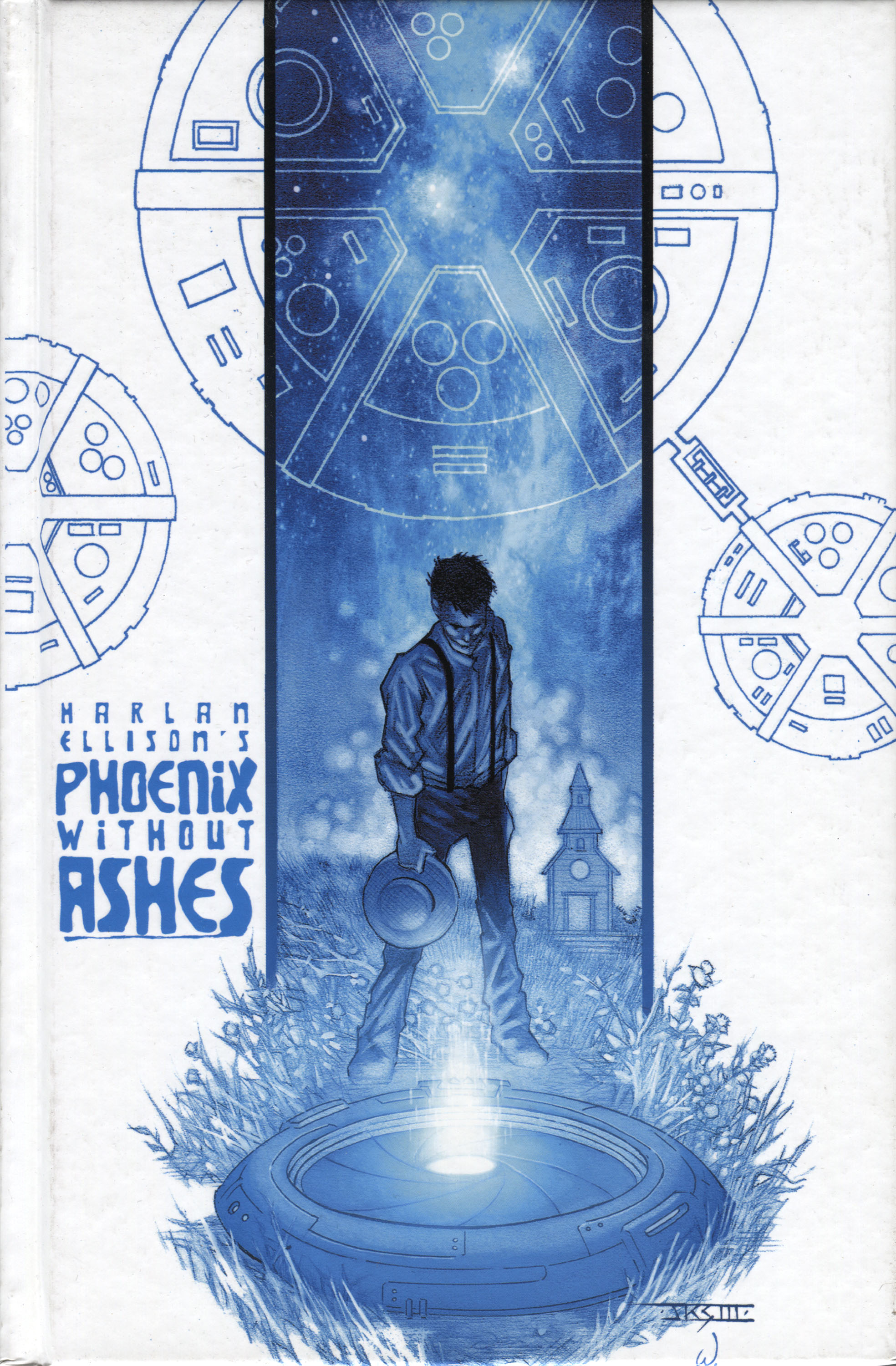Phoenix Without Ashes, cover, art by John K. Snyder, III