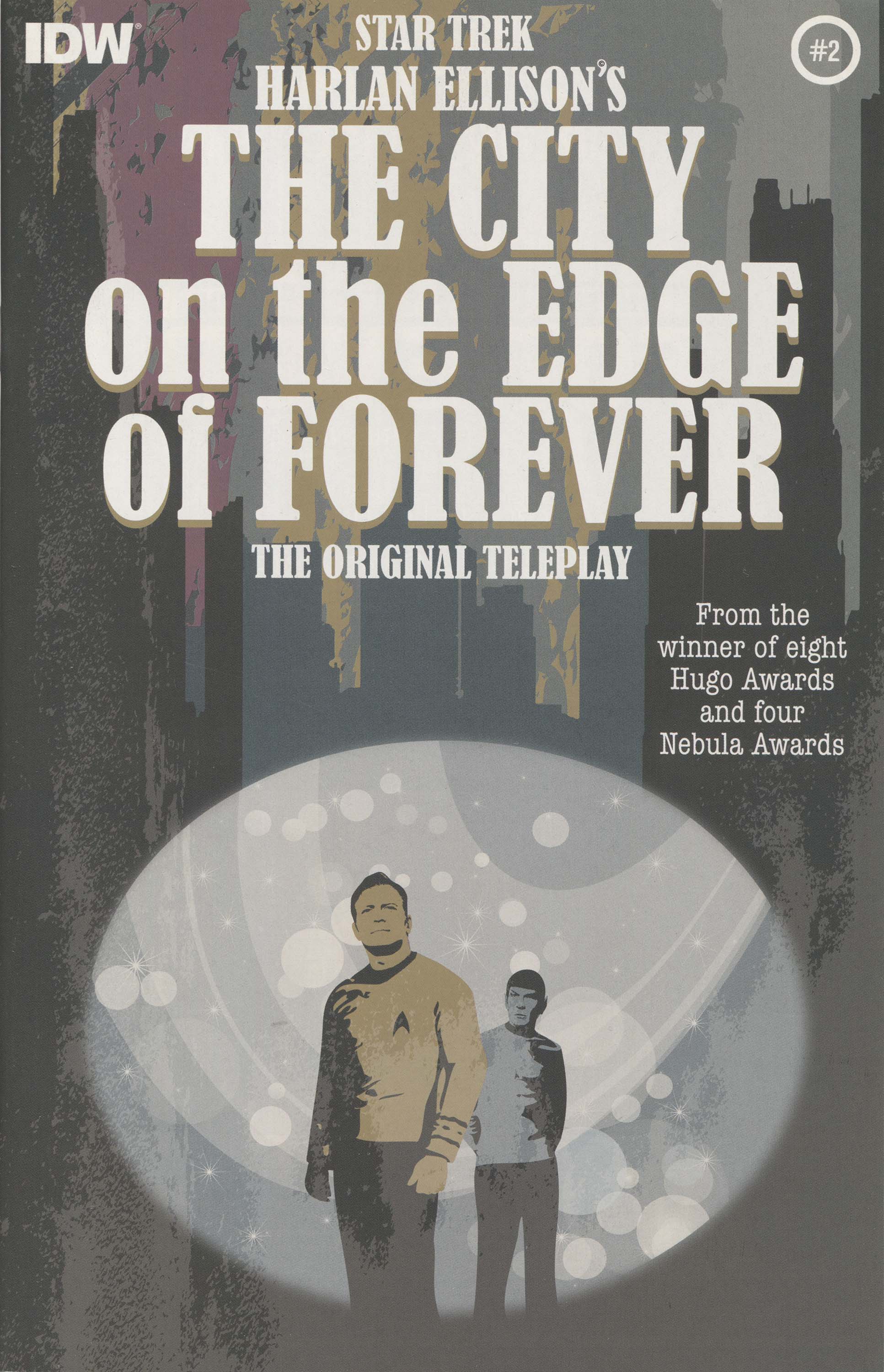 The City On The Edge Of Forever #1, cover, art by Juan Ortiz