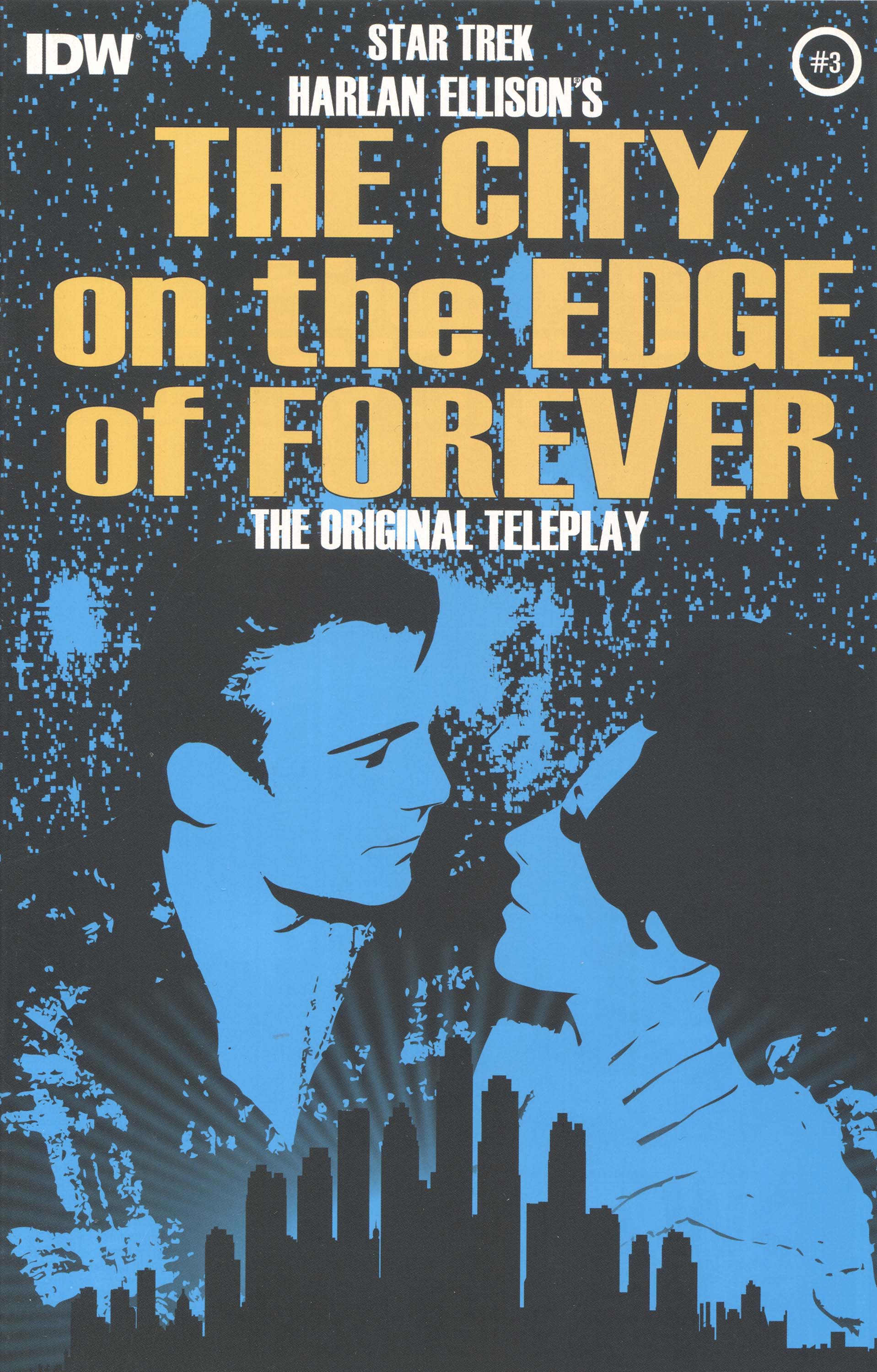 The City On The Edge Of Forever #3, cover, art by Juan Ortiz