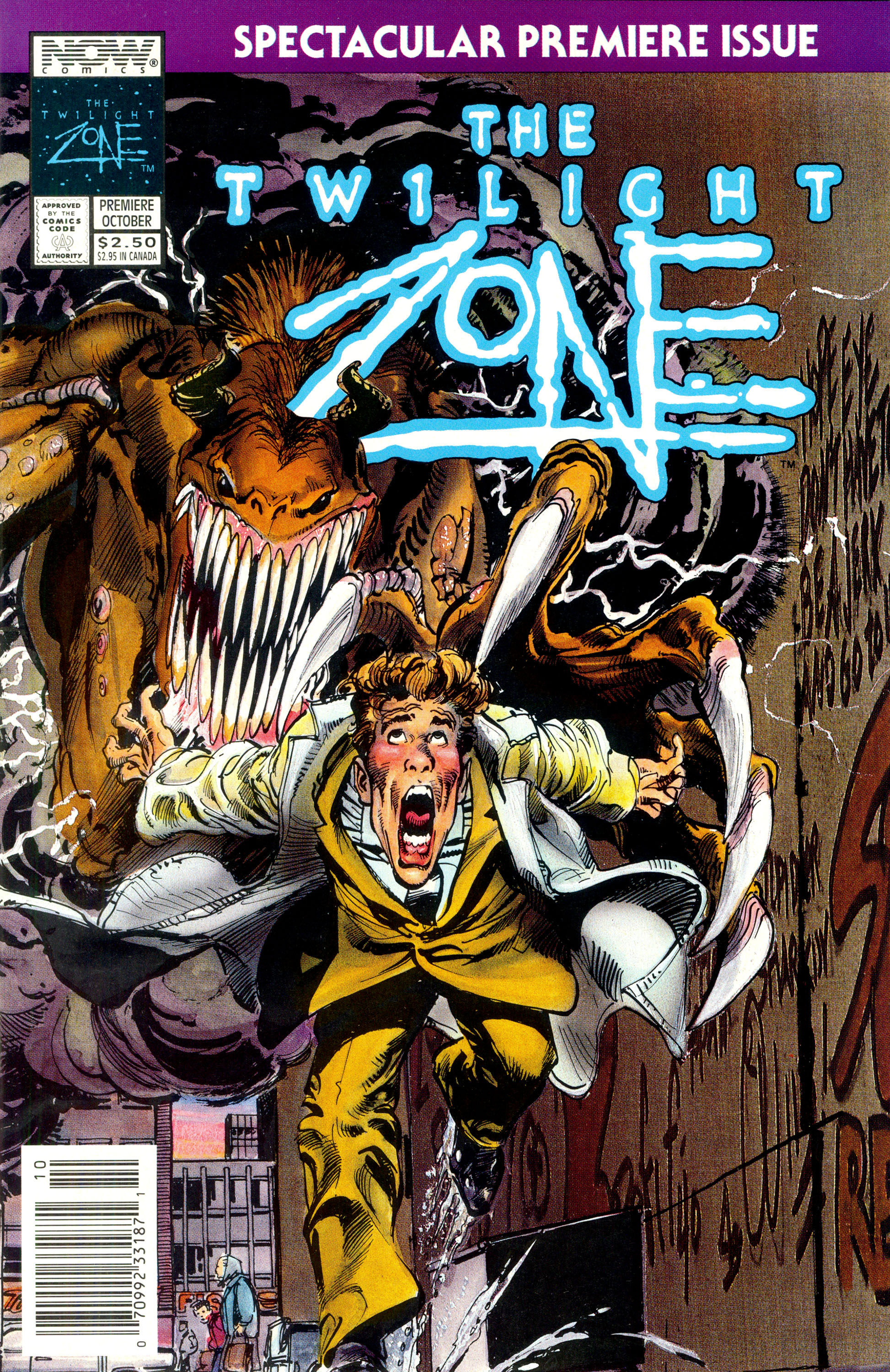 Twilight Zone #1, cover, art by Neal Adams