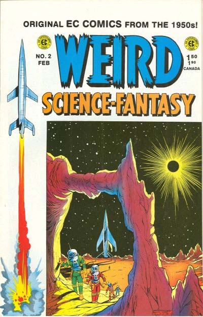 Weird Science-Fantasy #2, cover, art by Al Feldstein