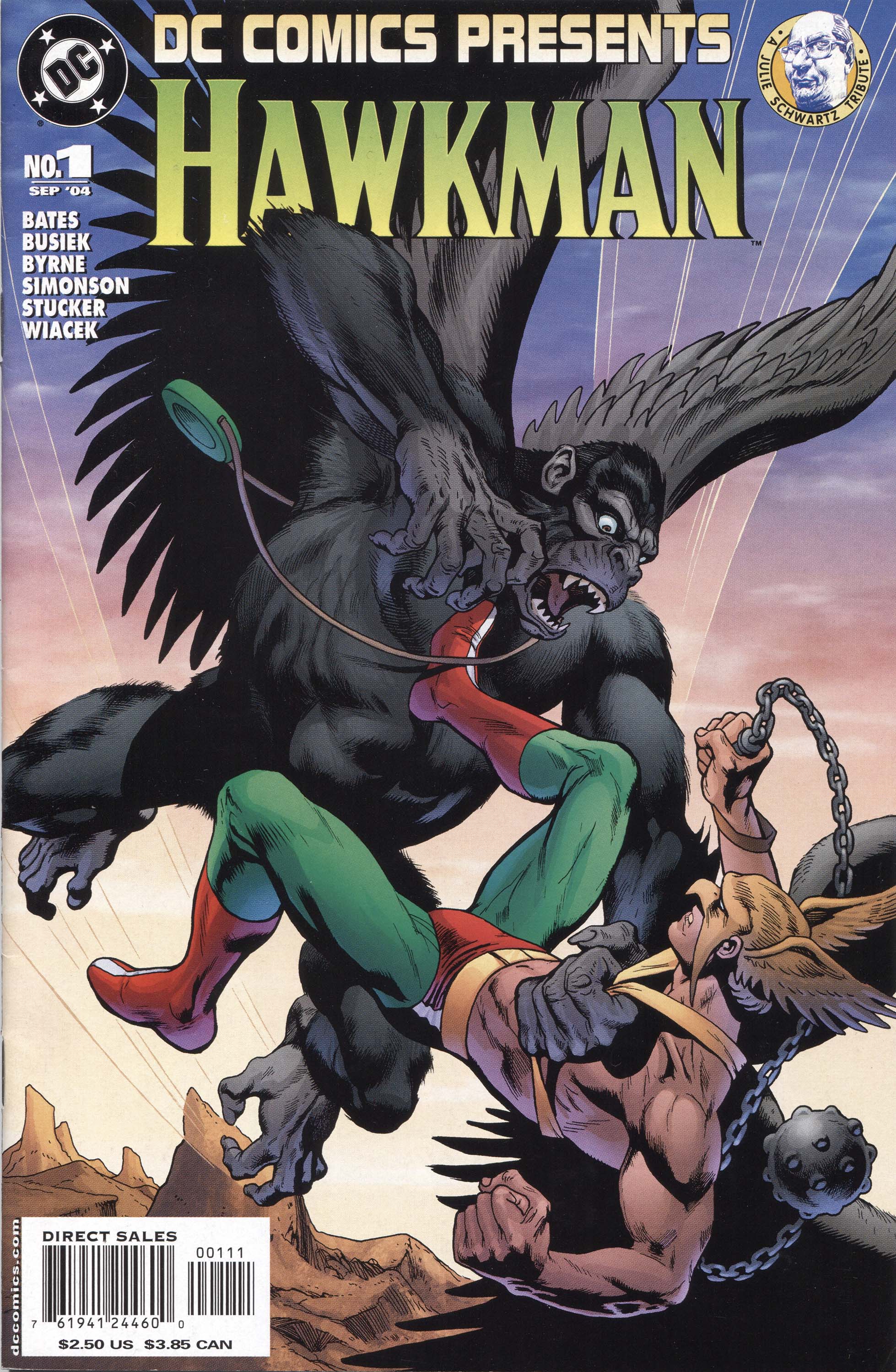 DC Comics Presents: Hawkman, cover, art by José Luis Garcia-Lopez & Kevin Nowlan
