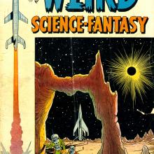Weird Science-Fantasy #24, cover, art by Al Feldstein
