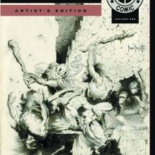 Best of EC Artists' Edition, cover, art by Frank Frazetta