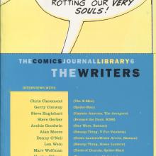 The Comics Journal Library 6: The Writers, cover