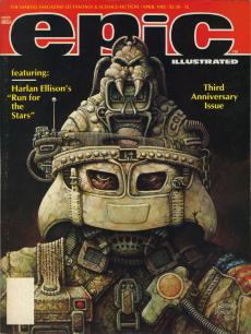 Epic Illustrated #11, cover, art by James Fox