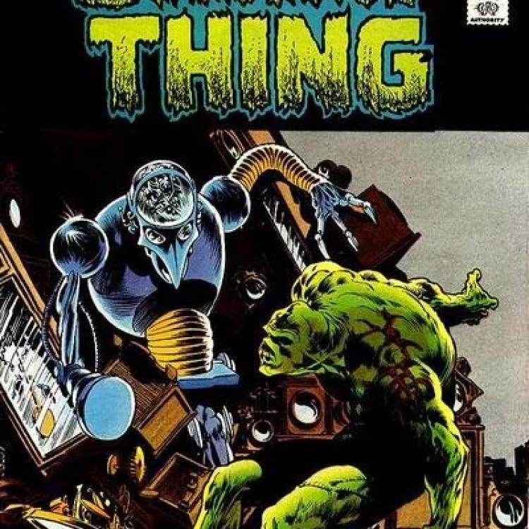 Swamp Thing #6, cover, art by Bernie Wrightson