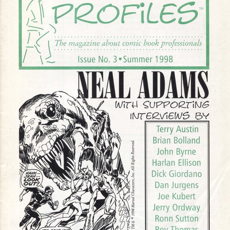Comic Book Profiles #3, cover