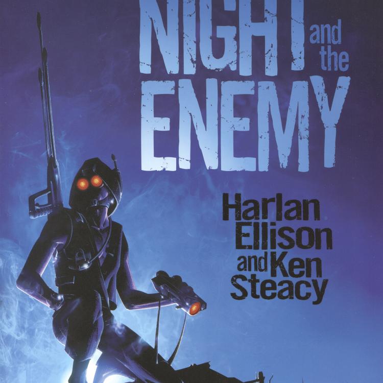 Night And The Enemy (Dover, 2015), cover, art by Ken Steacy