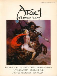 Ariel The Book of Fantasy #2, cover, art by Frank Frazetta