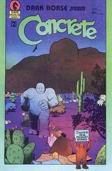 Dark Horse Presents #2, cover, art by Paul Chadwick